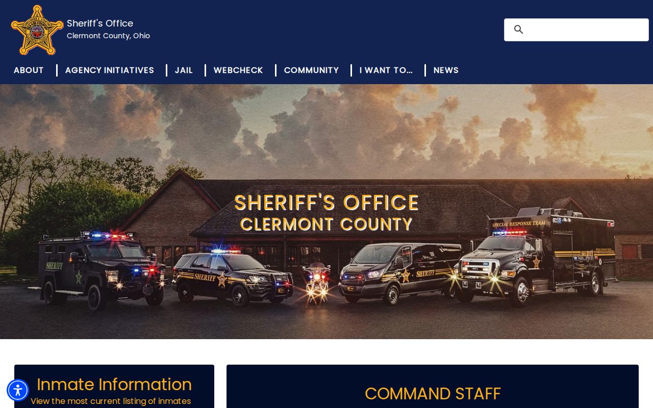 Clermont County current roster hourly refresh for same-day release checks